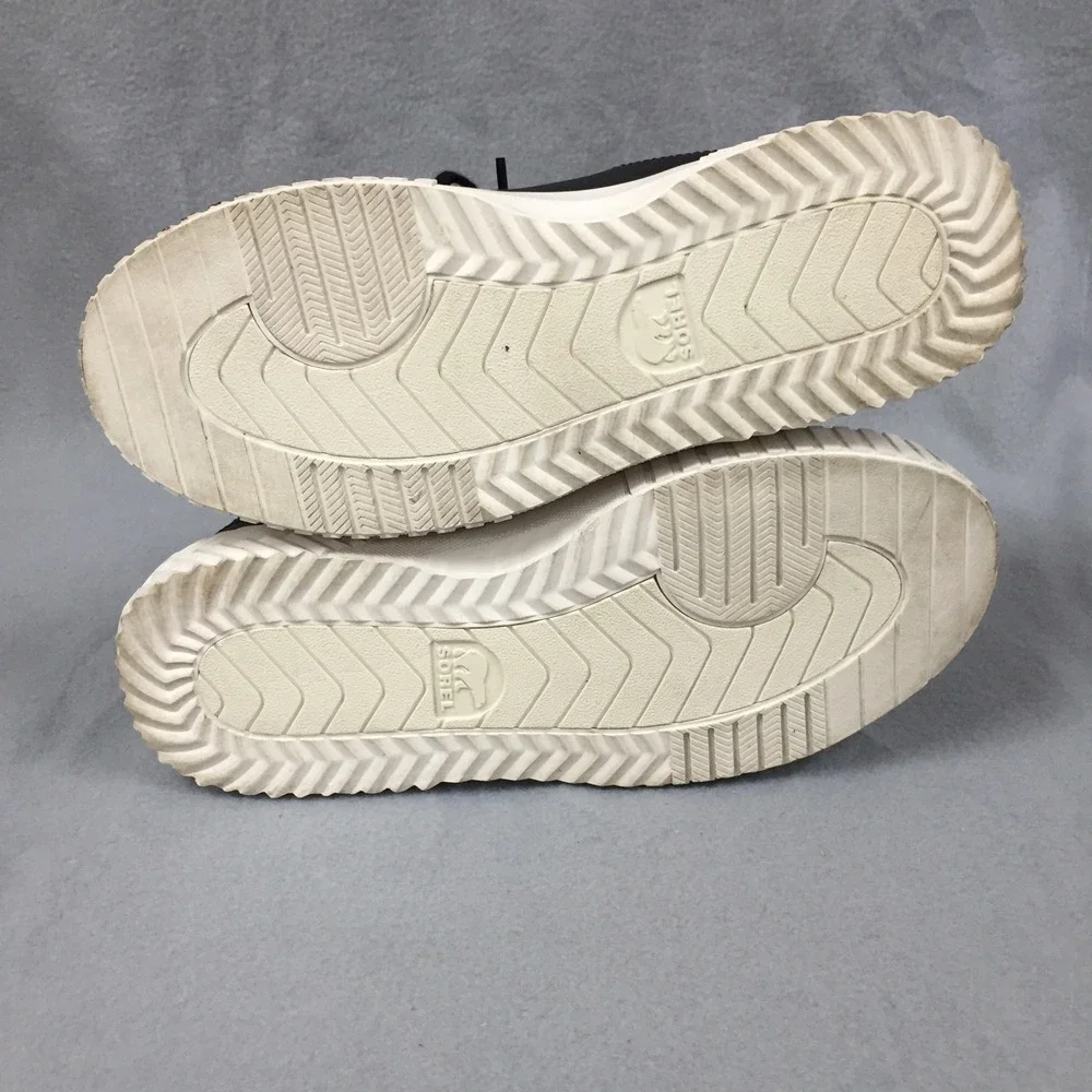 Sorel Out N About III Low Waterproof‎ Sneakers Black Sea Salt NL5139-010 USA 8